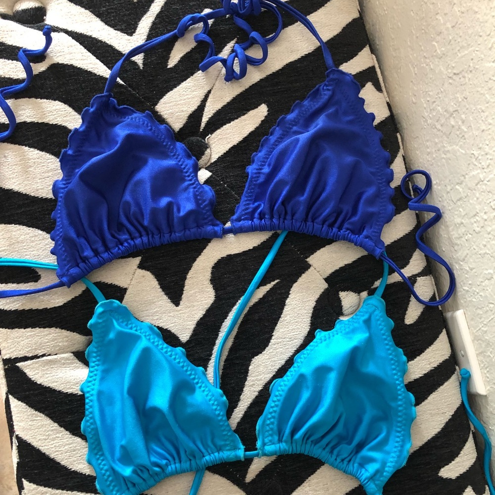 Luli Fama Bikini Tops (x2)